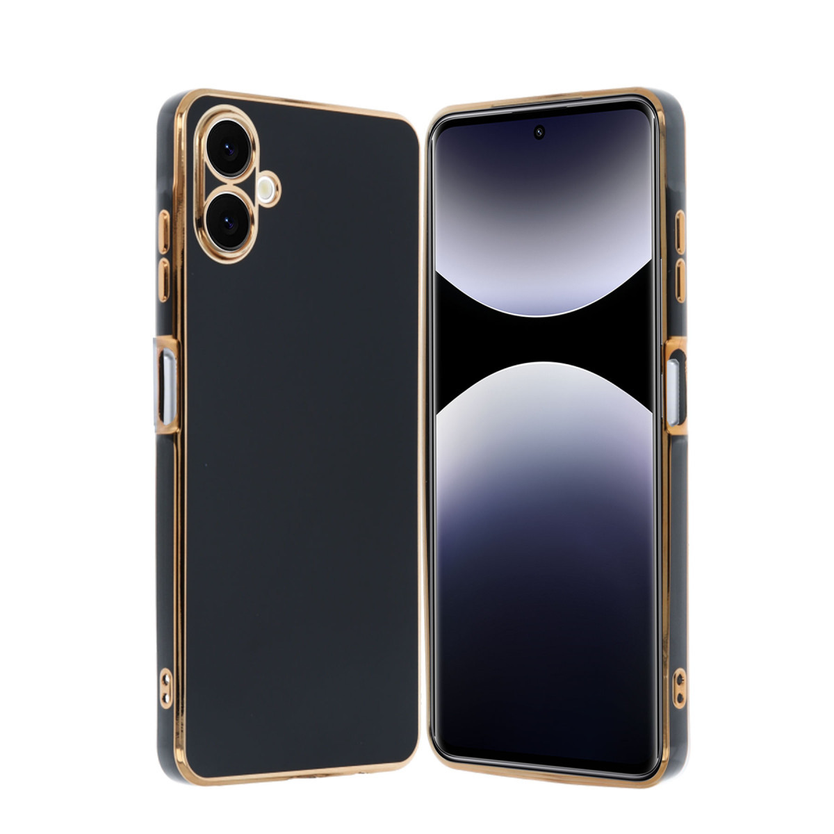 Newface Samsung Galaxy A06 Kılıf Volet Silikon - Siyah — görsel 5