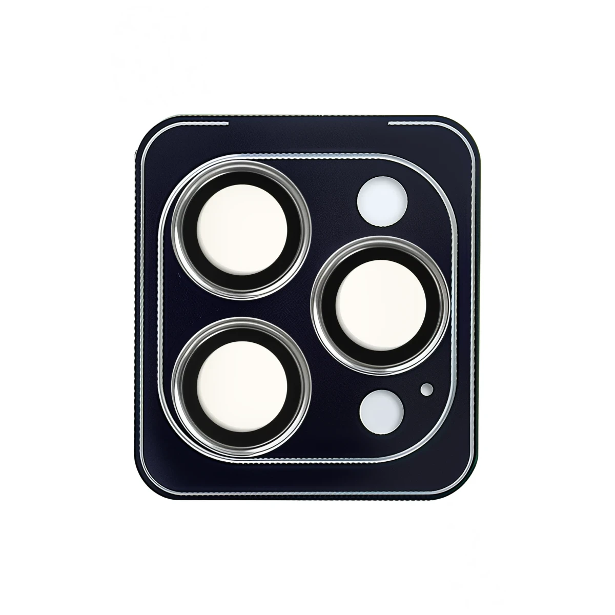 URR Apple iPhone 13 Pro Max Titanium Alloy AR Kamera Lens Koruyucu - Gümüş