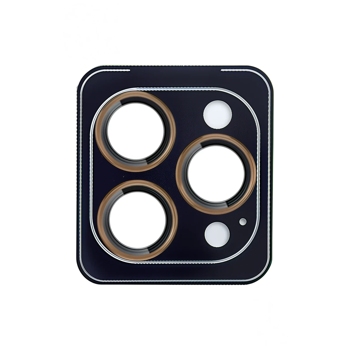 URR Apple iPhone 13 Pro Max Titanium Alloy AR Kamera Lens Koruyucu - Gold