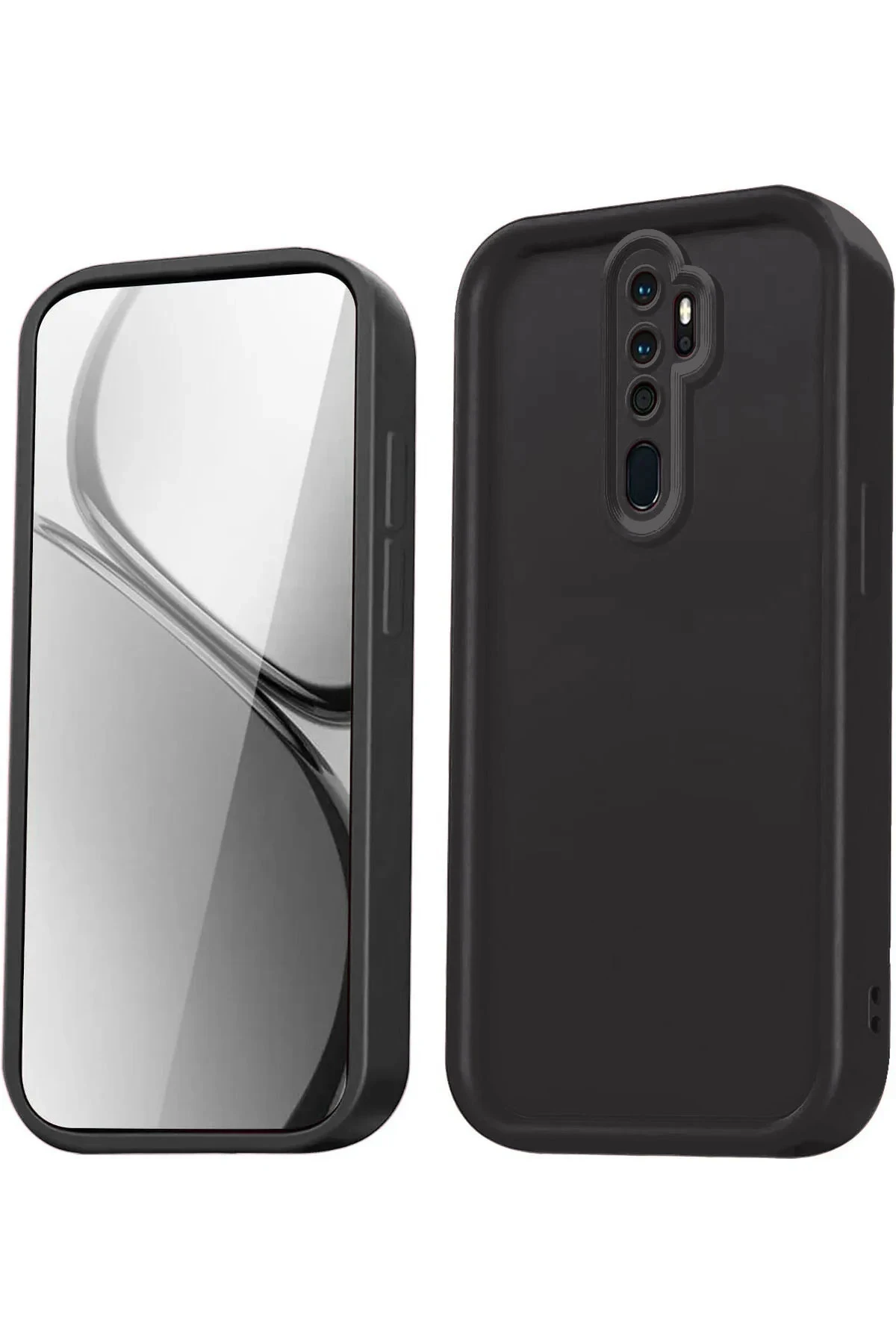 Newface Xiaomi Redmi Note 8 Pro Kılıf Viera Silikon - Siyah