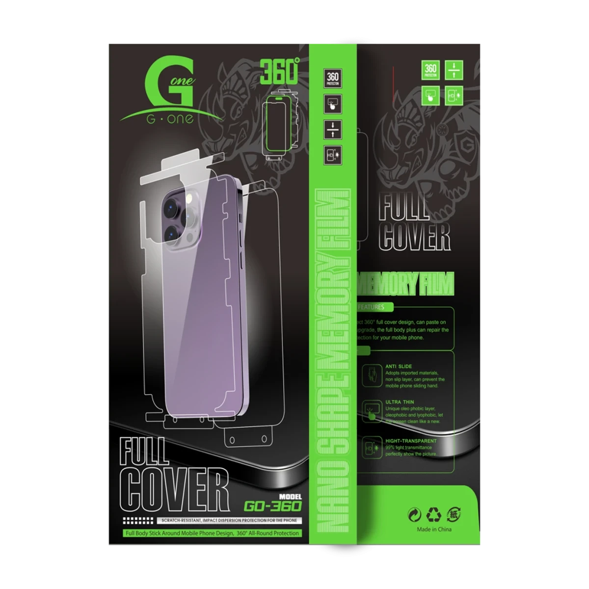 Newface Apple iPhone 16E 360 Full Body Arka Koruyucu — görsel 4
