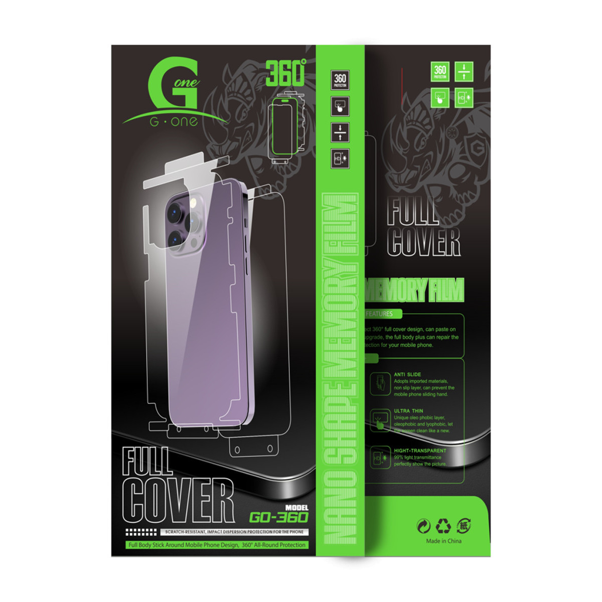 Newface Apple iPhone 16E 360 Full Body Arka Koruyucu — görsel 7