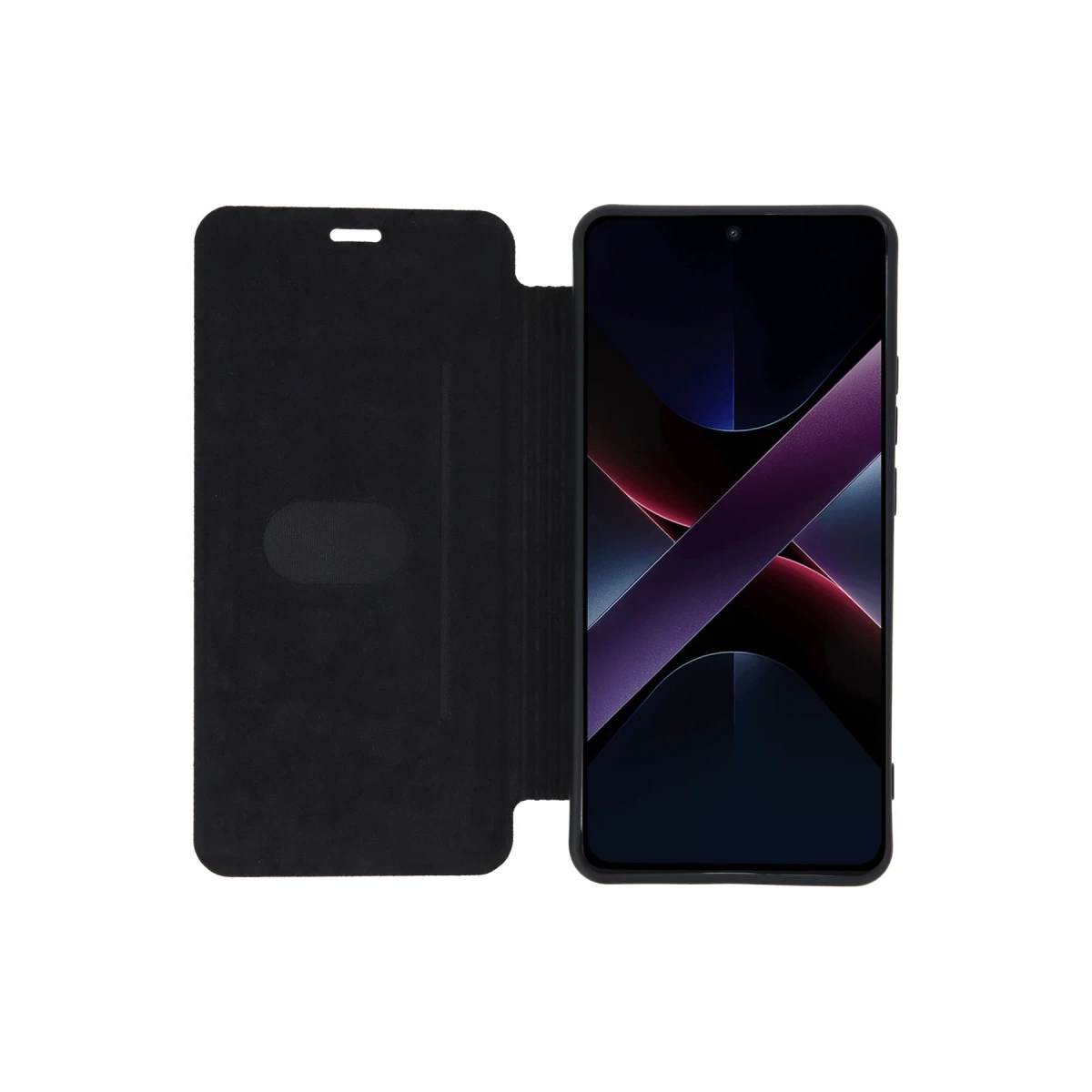 Newface Xiaomi Poco X7 Pro Kılıf Flip Cover - Siyah — görsel 7