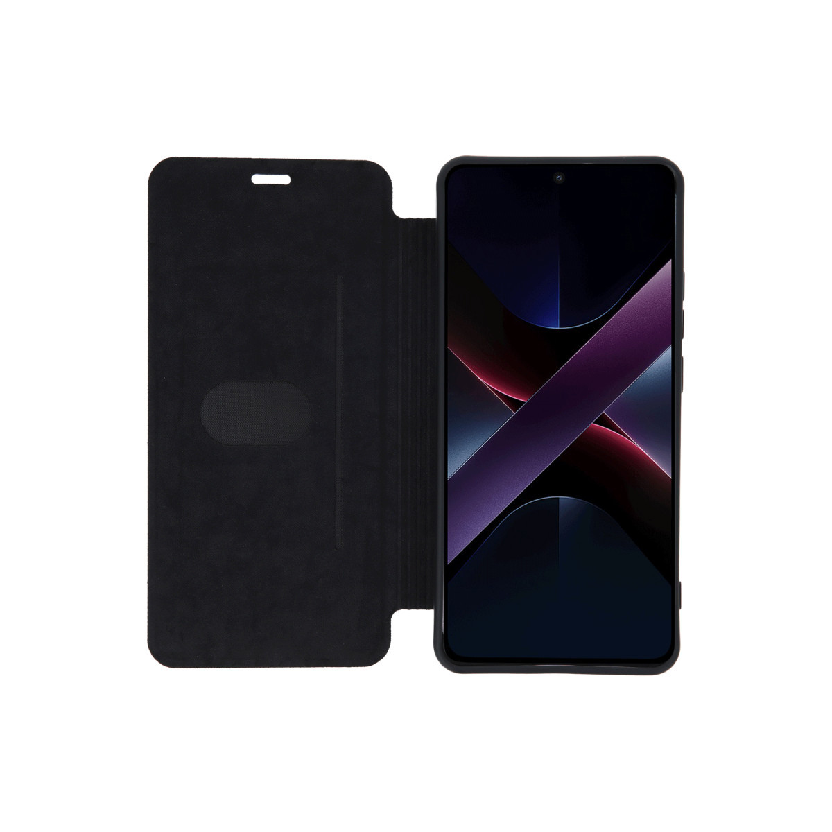 Newface Xiaomi Poco X7 Pro Kılıf Flip Cover - Siyah — görsel 11