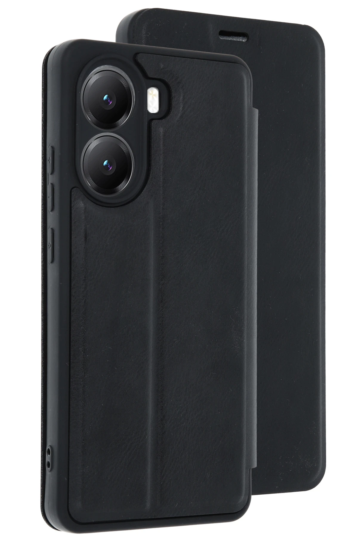 Newface Xiaomi Poco X7 Pro Kılıf Flip Cover - Siyah