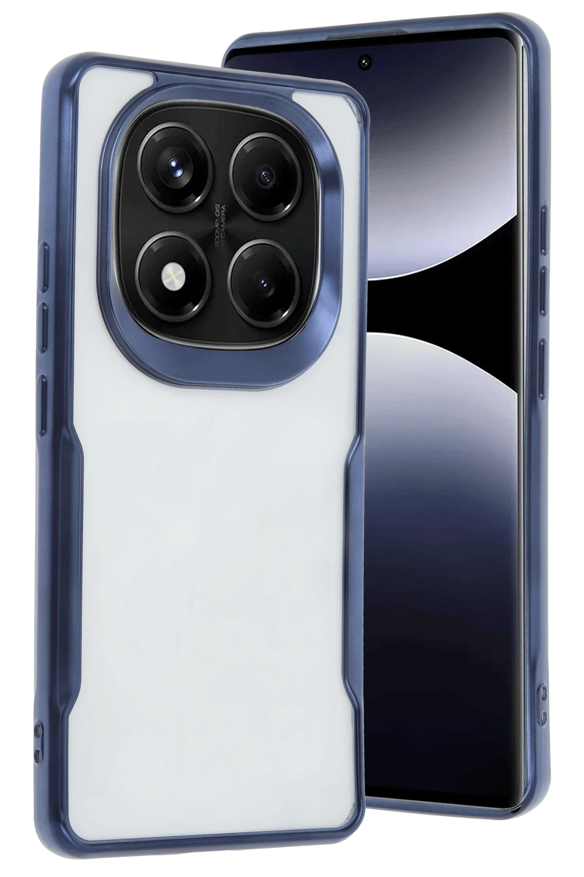 Newface Xiaomi Redmi Note 14 Pro Plus Kılıf Boyi Silikon Kapak - Lacivert