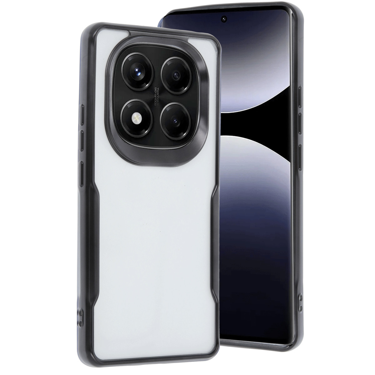 Newface Xiaomi Redmi Note 14 Pro 4G Kılıf Boyi Silikon Kapak - Siyah — görsel 5