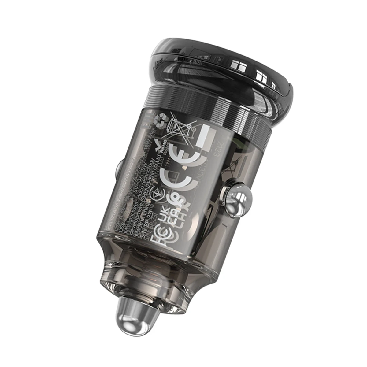 Hoco. Z53A PD 30W Type-C ve USB Çıkışlı Araç Şarjı - Siyah
