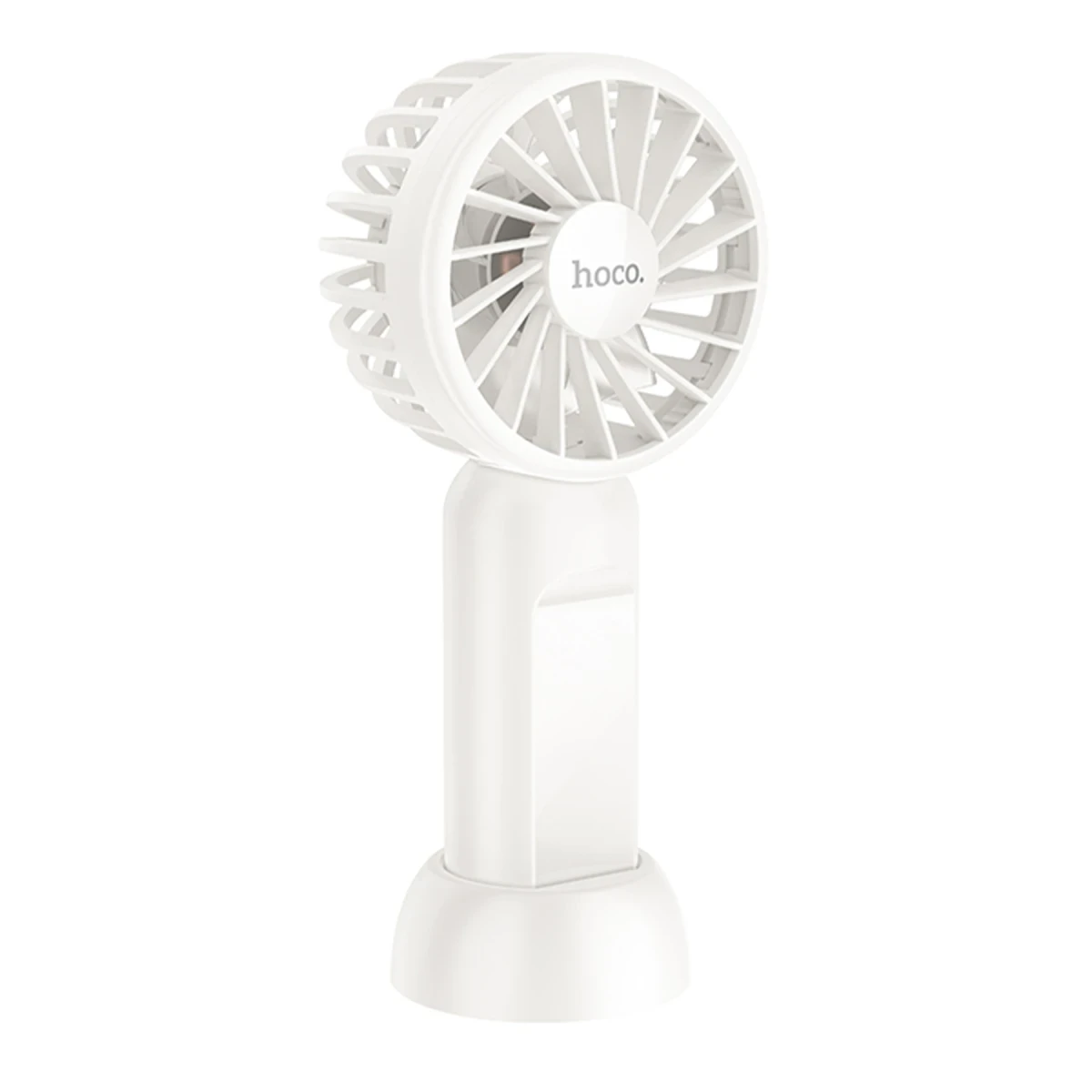 Hoco. HX60 Nimble El Tipi ve Masaüstü Soğutucu Fan - Beyaz