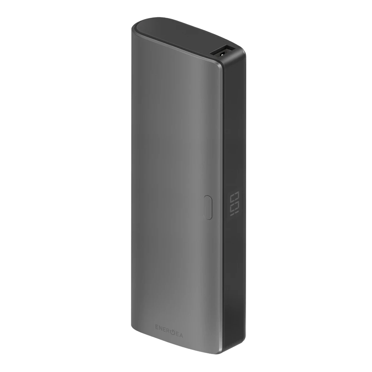 Energea ComPac Ultra 35 20.000 mAh Dijital Göstergeli 35W Type-C Çıkışlı 22.5W USB Çıkışlı PD Hızlı Şarj Powerbank - Koyu Gri