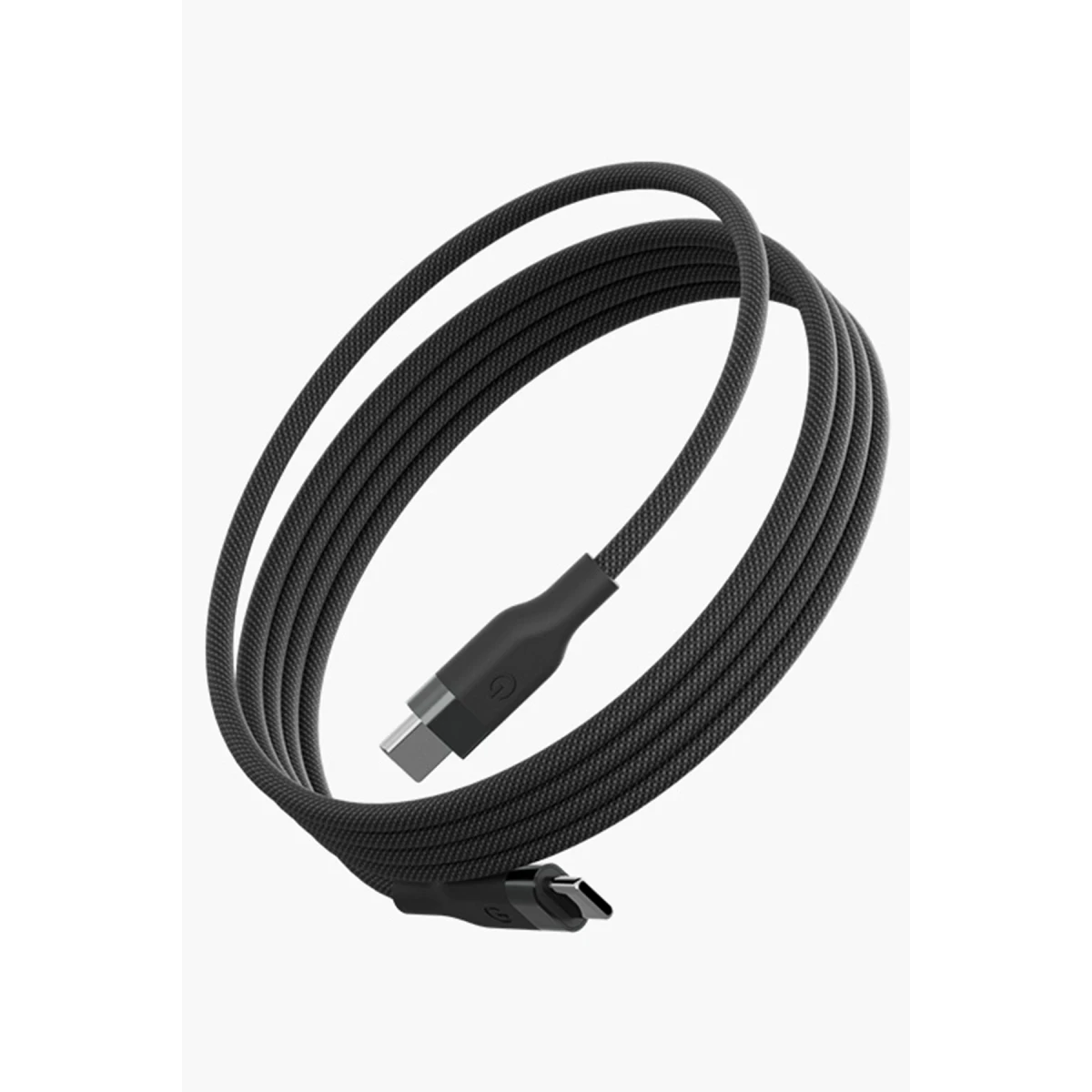 Energea Helix 1.5M 100W Manyetik Katlanma Özellikli Type-C to Type-C PD Hızlı Şarj Kablo - Siyah