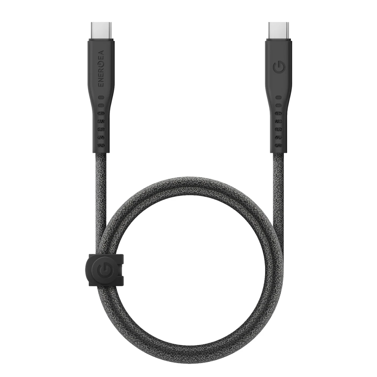 Energea Flow 1.5M 240W Type-C to Type-C PD Hızlı Şarj Kablo - Siyah