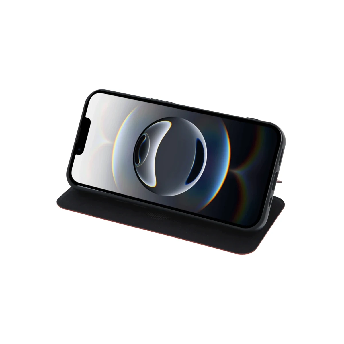 Newface Apple iPhone 16E Kılıf Flip Cover - Siyah — görsel 6