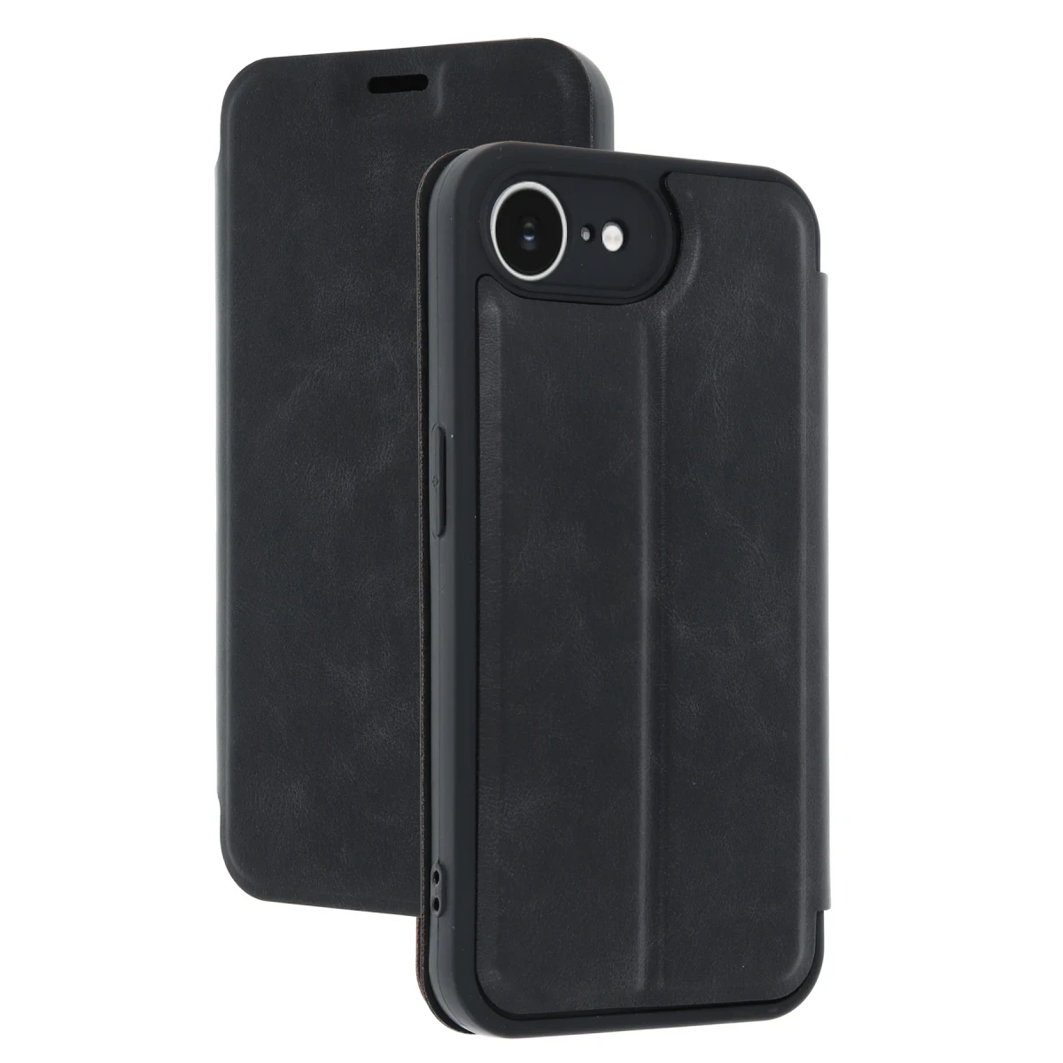 Newface Apple iPhone 16E Kılıf Flip Cover - Siyah — görsel 4