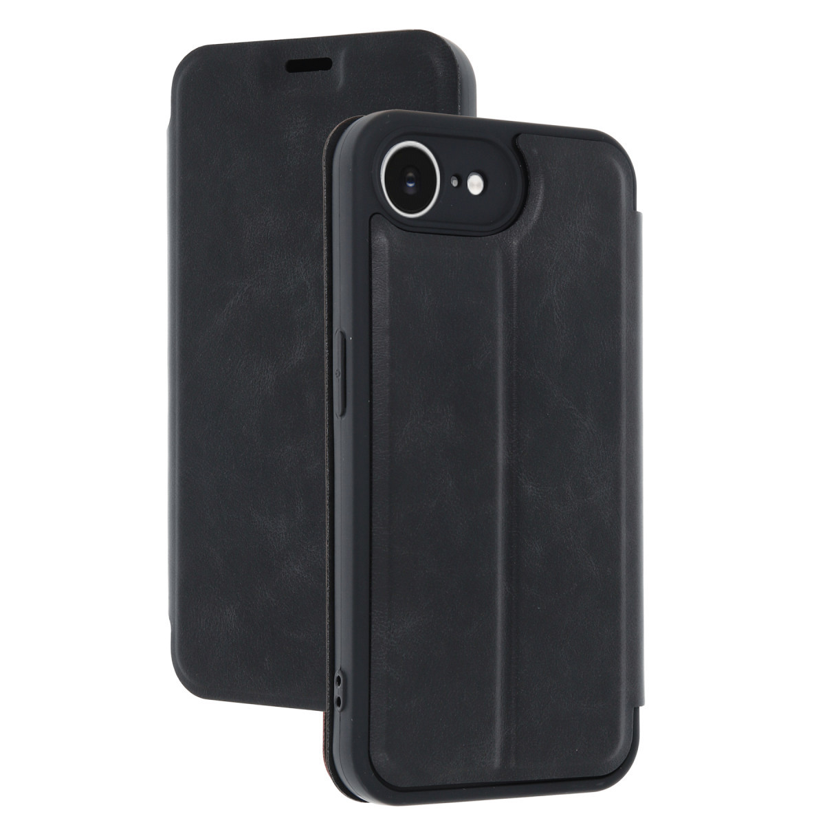 Newface Apple iPhone 16E Kılıf Flip Cover - Siyah — görsel 7