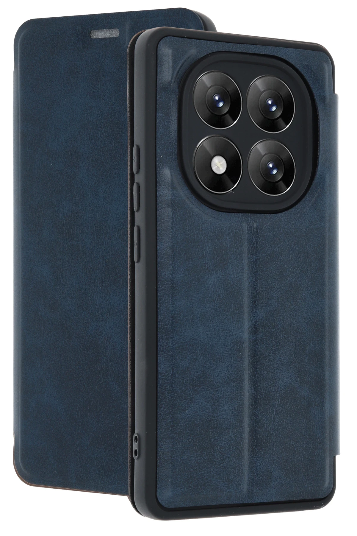 Newface Xiaomi Redmi Note 14 Pro 4G Kılıf Flip Cover - Lacivert