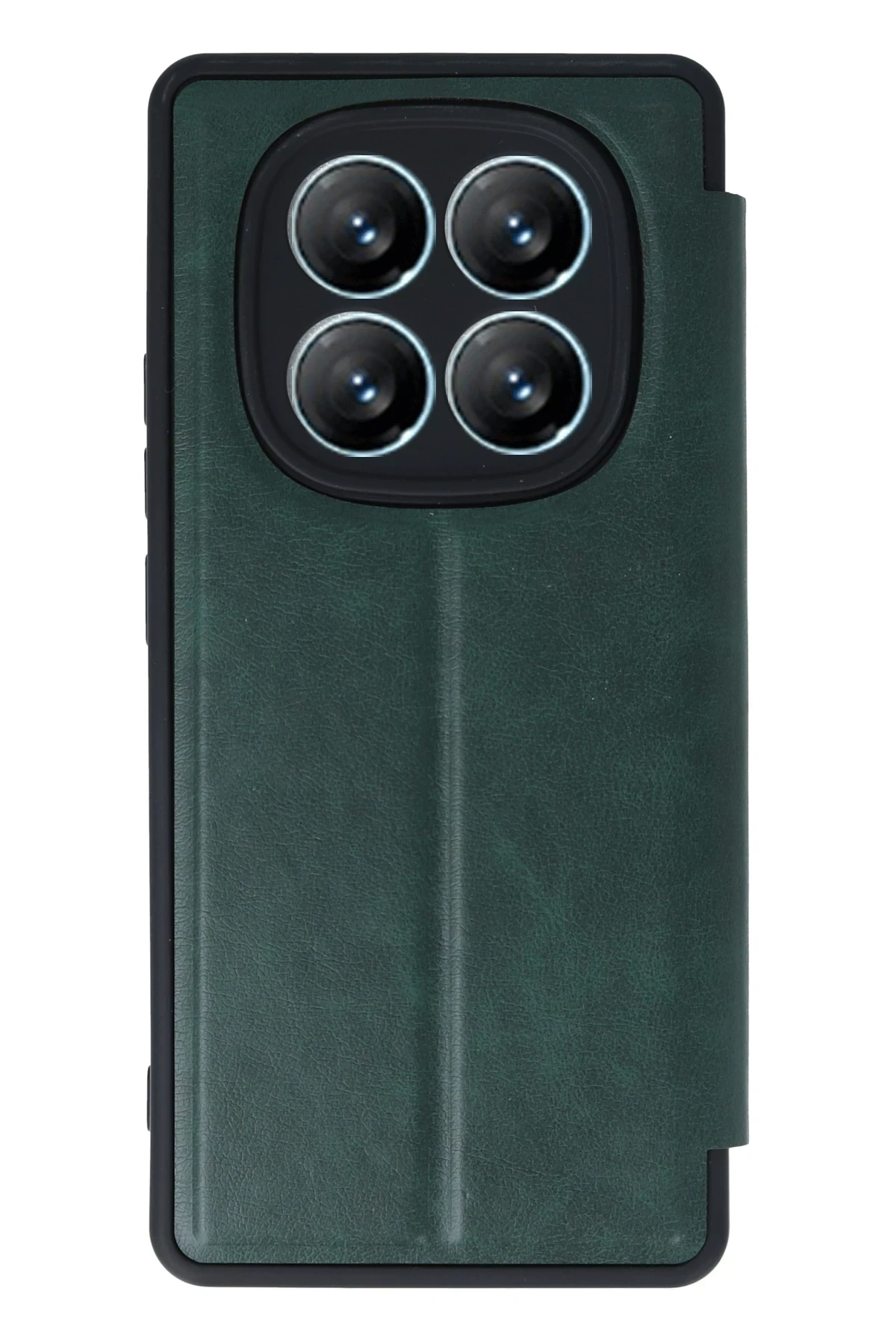 Newface Xiaomi Redmi Note 14 Pro 5G Kılıf Flip Cover - Koyu Yeşil