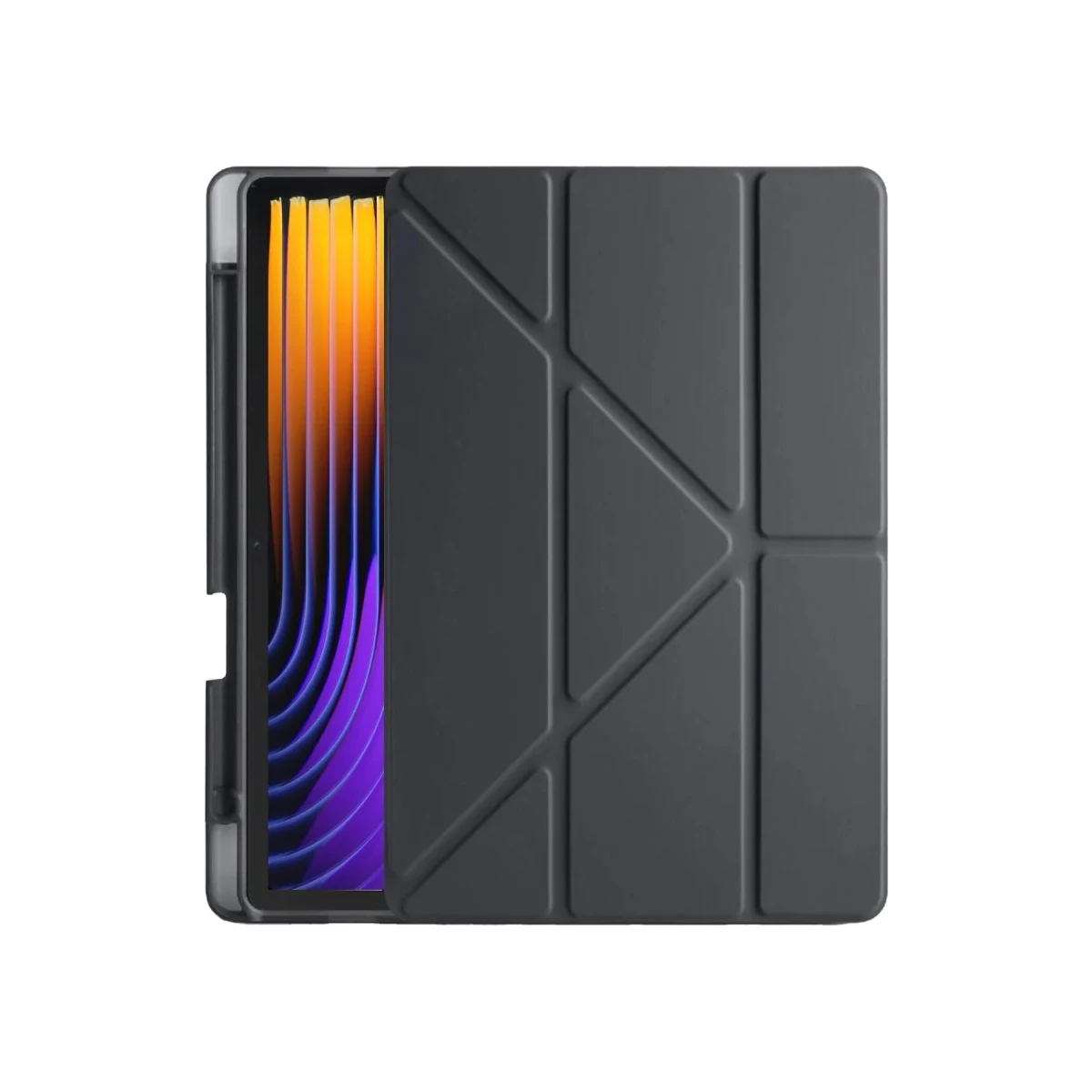 Newface Xiaomi Pad 7 Pro Kılıf Kalemlikli Mars Tablet Kılıfı - Siyah — görsel 2