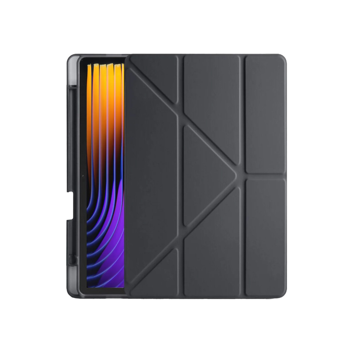 Newface Xiaomi Pad 7 Pro Kılıf Kalemlikli Mars Tablet Kılıfı - Siyah — görsel 3