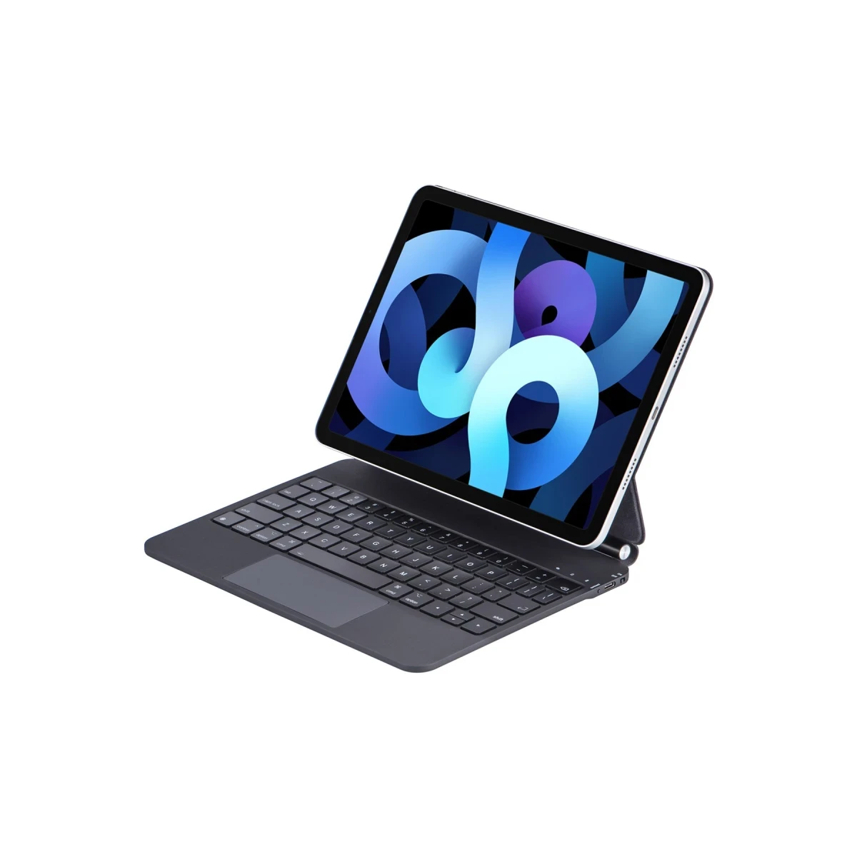 Newface Apple iPad Pro 13 (2024) Kılıf X9P Magic Manyetik Klavyeli Tablet Kılıfı - Siyah — görsel 7
