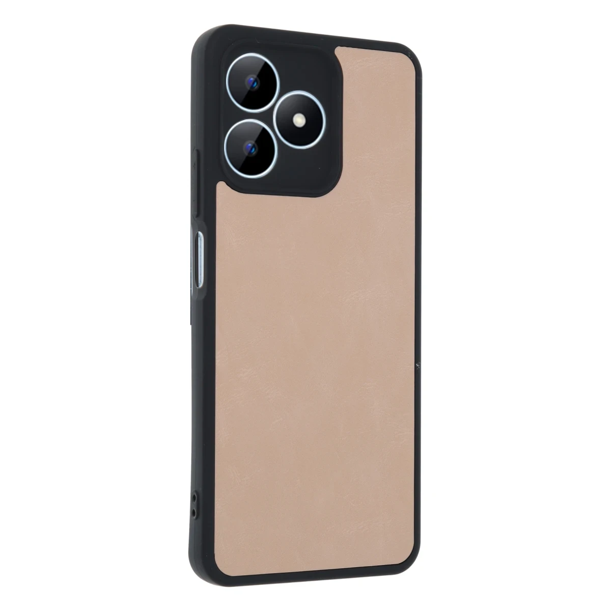 Realme Note 50 4G Kılıf Aras Deri Kapak - Pudra