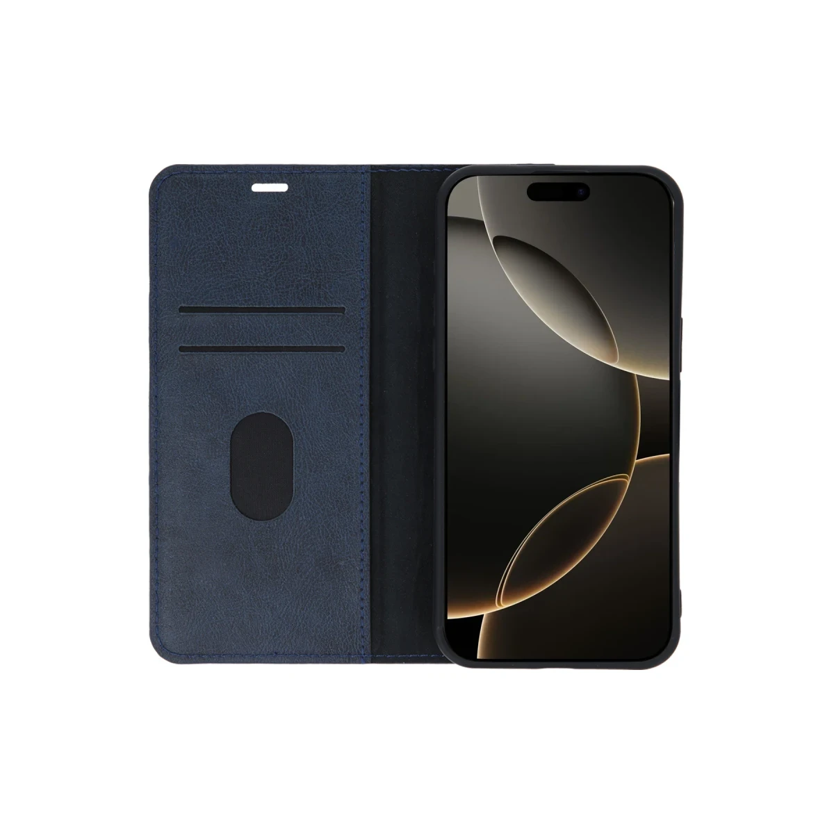 Apple iPhone 15 Pro Max Kılıf Trend S Plus Kapaklı Kılıf - Taba