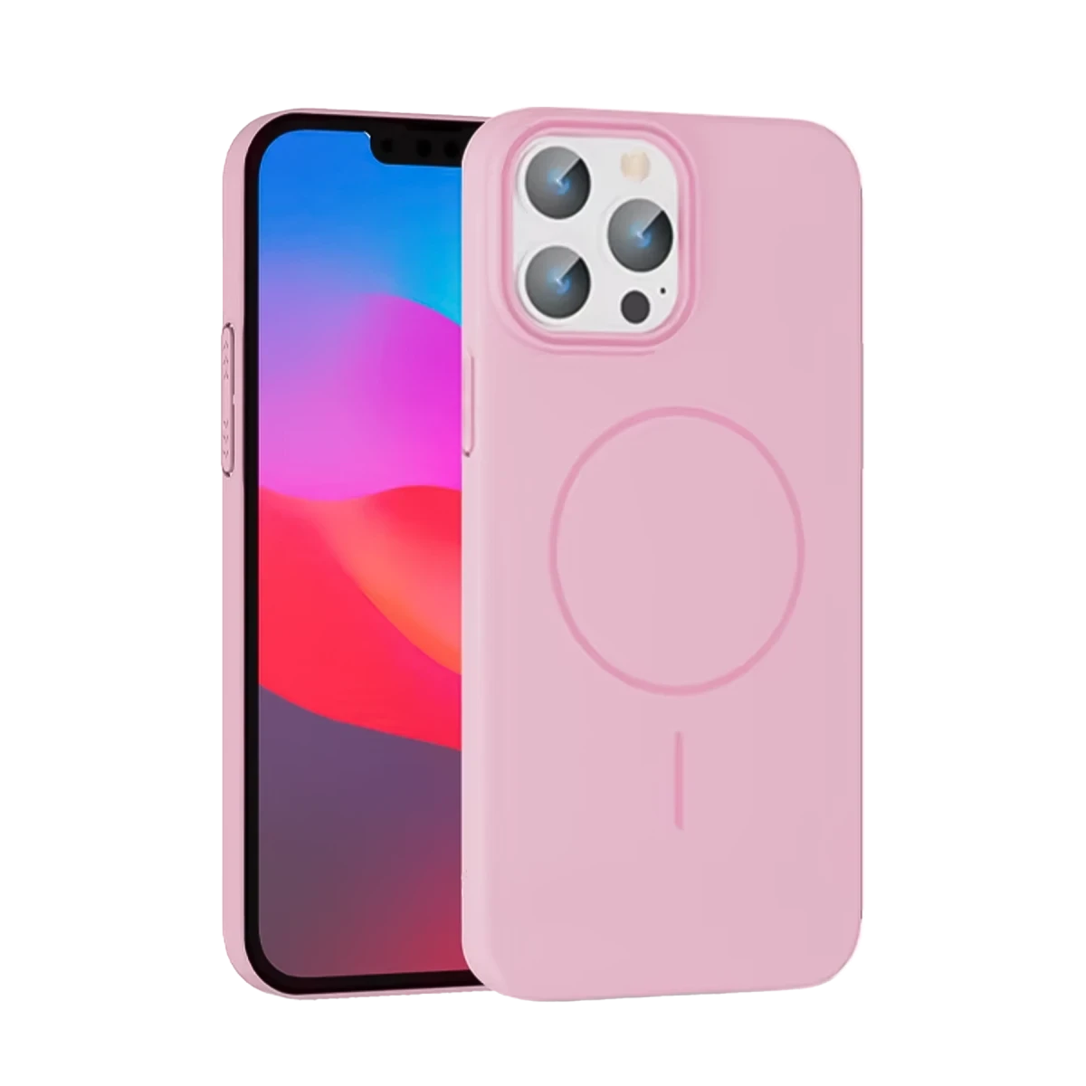 Joko Apple iPhone 14 Pro Max Broş Magsafe Kapak - Pembe
