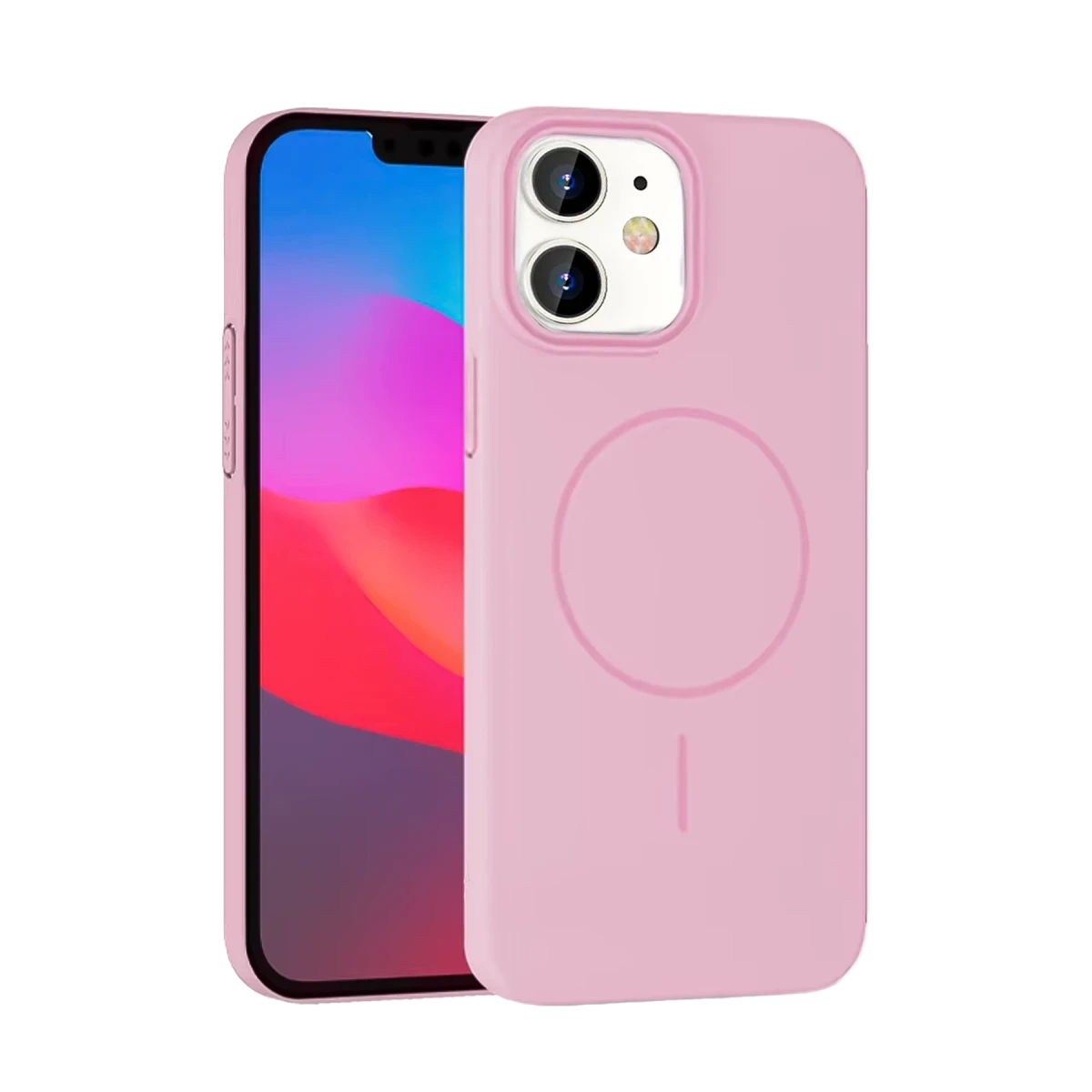 Joko Apple iPhone 11 Broş Magsafe Kapak - Pembe