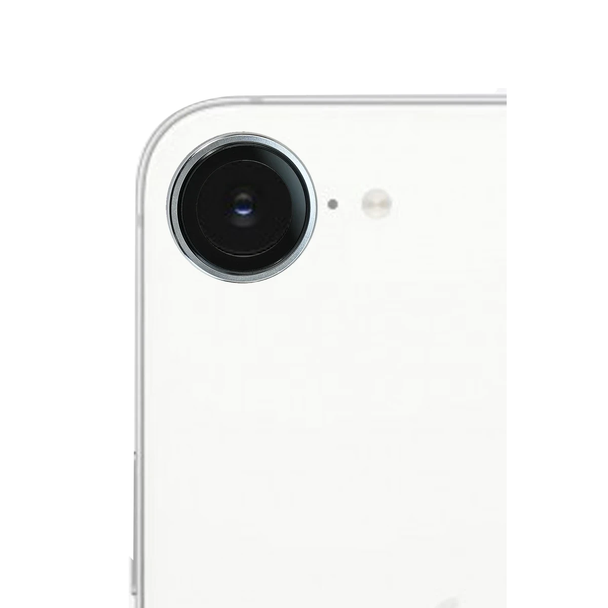 URR Apple iPhone 17E Titanium Alloy AR Kamera Lens Koruyucu - Gri