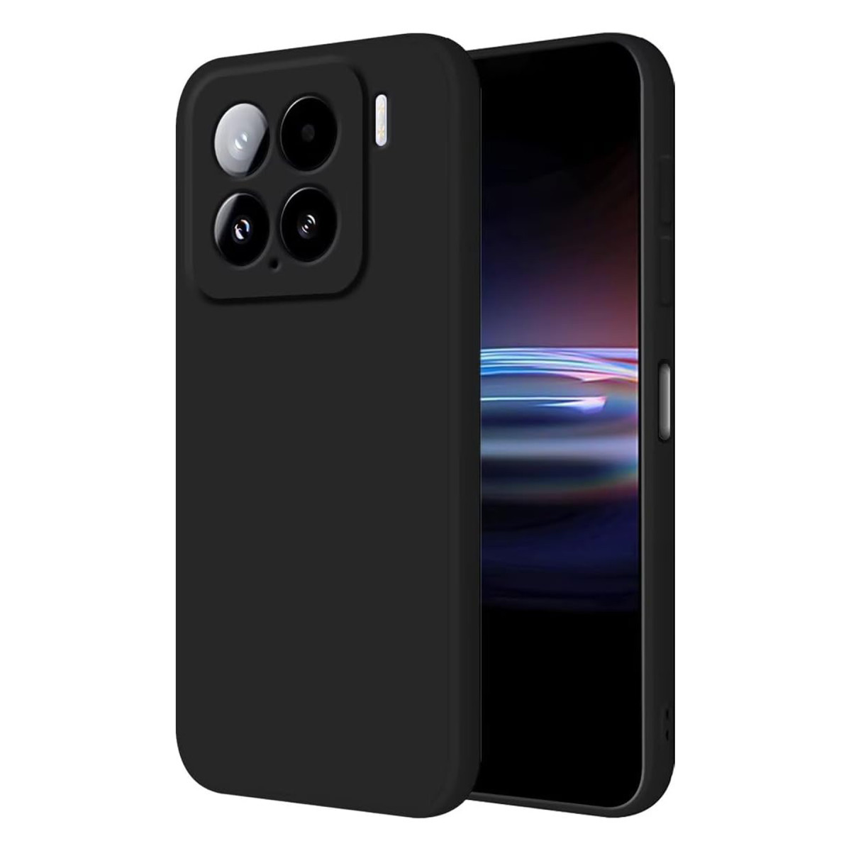 Newface Xiaomi Mi 15 Pro Kılıf Nano içi Kadife Silikon - Siyah — görsel 5