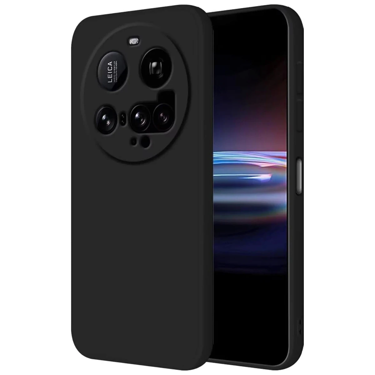 Newface Xiaomi Mi 15 Ultra Kılıf Nano içi Kadife Silikon - Siyah — görsel 2