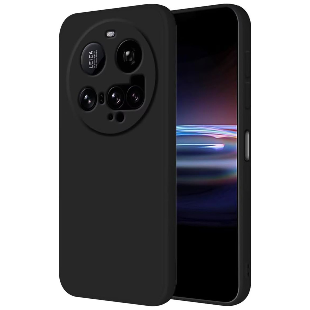 Newface Xiaomi Mi 15 Ultra Kılıf Nano içi Kadife Silikon - Siyah — görsel 3