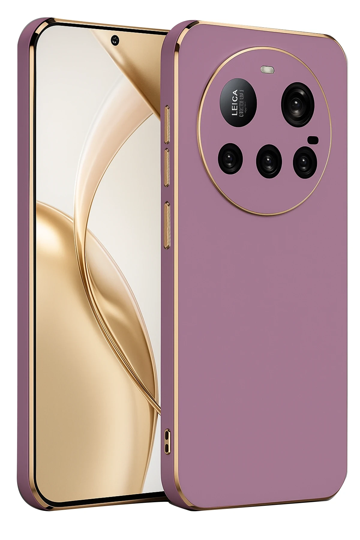 Newface Xiaomi Mi 15 Ultra Kılıf Volet Silikon - Mor