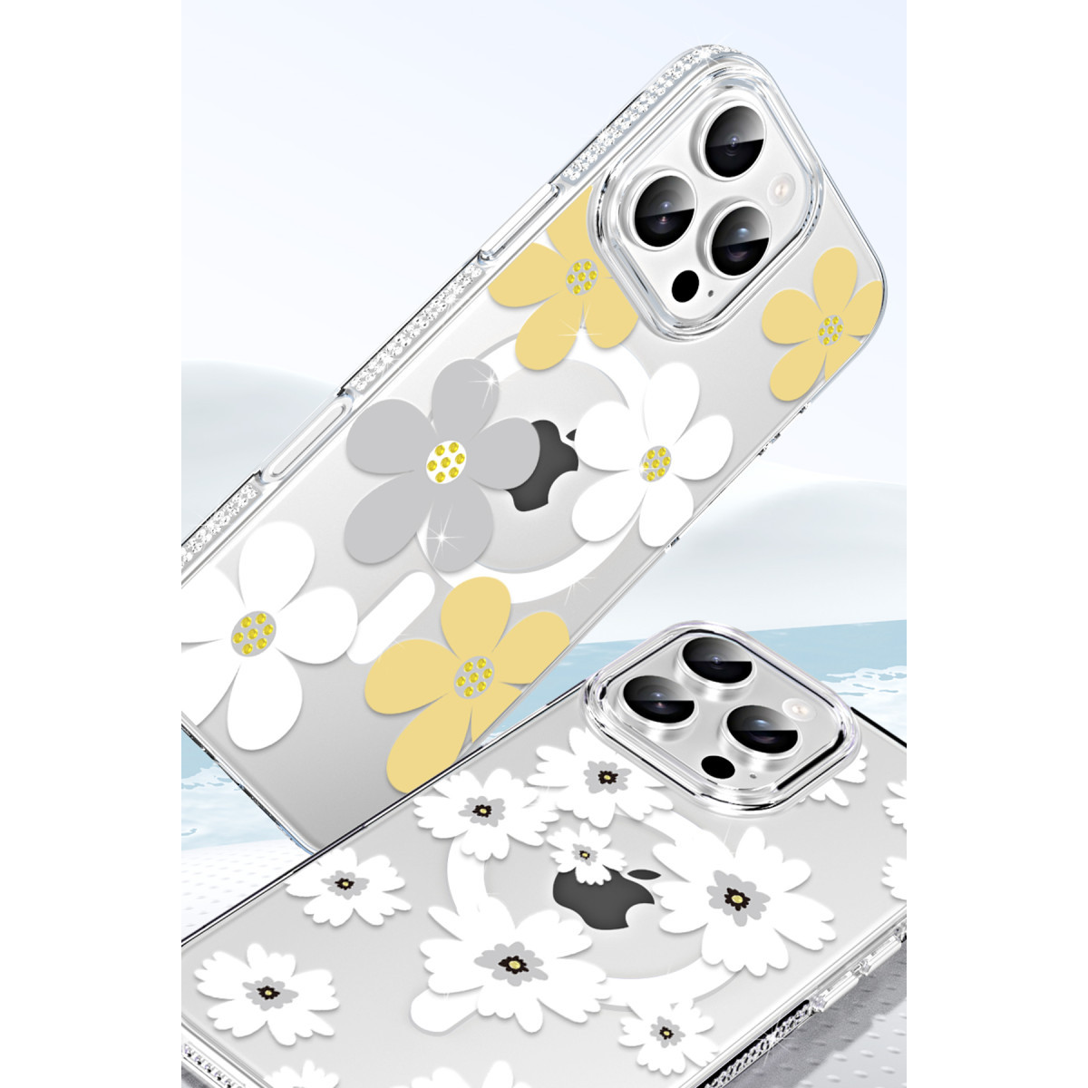 Joko Apple iPhone 14 Floral Magsafe Kapak - Beyaz — görsel 12