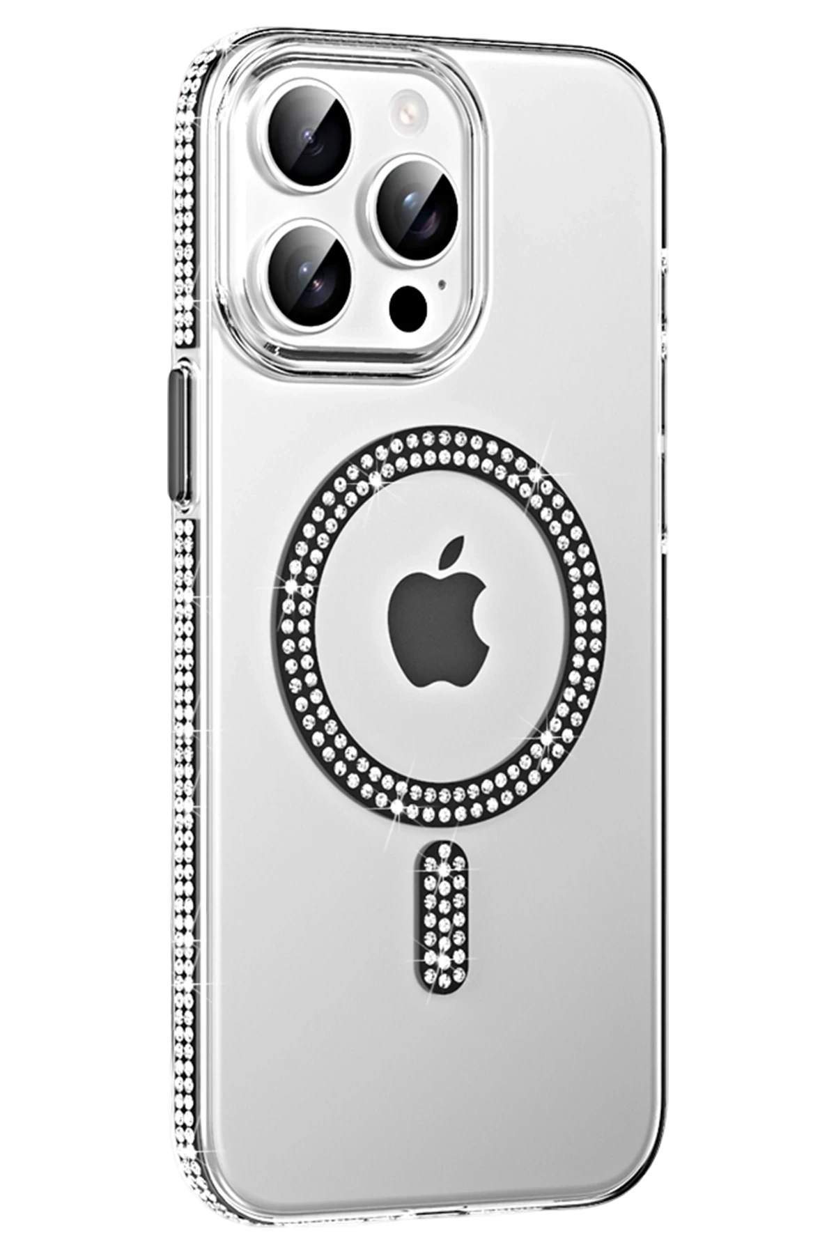 Joko Apple iPhone 14 Pro Max Move Taşlı Magsafe Kapak - Siyah
