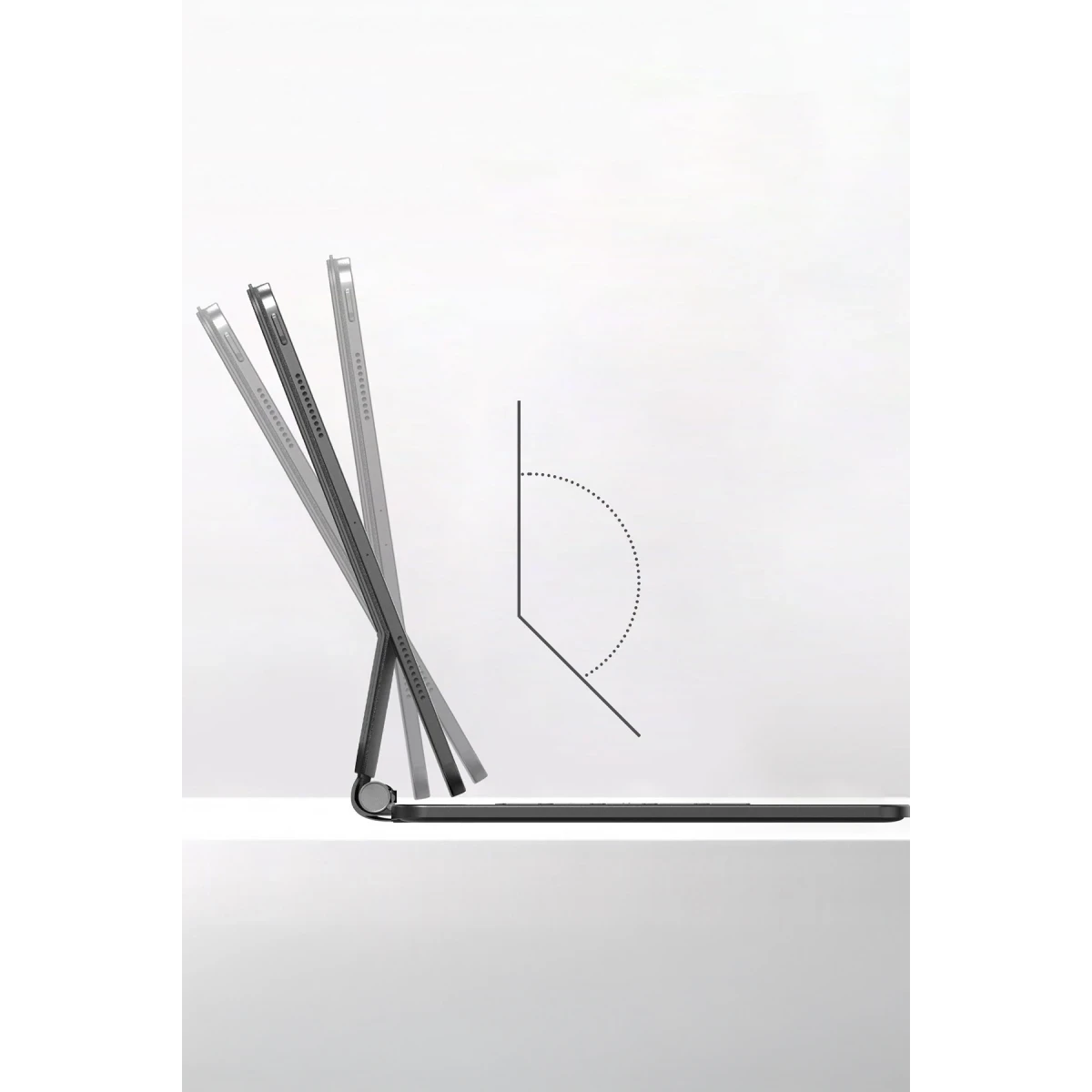 Earldom Apple KB8 iPad Air 4 10.9 Kablosuz Klavyeli Tablet Kılıfı - Siyah