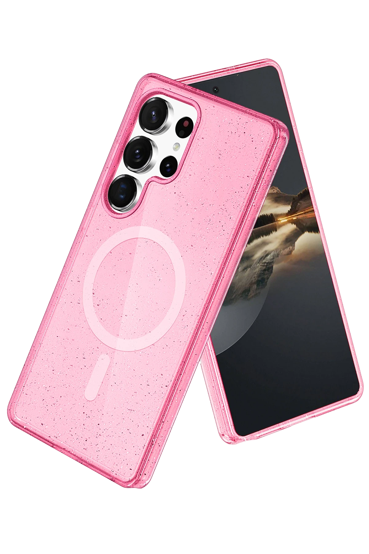 Joko Samsung Galaxy S25 Ultra Star Magsafe Kapak - Pembe