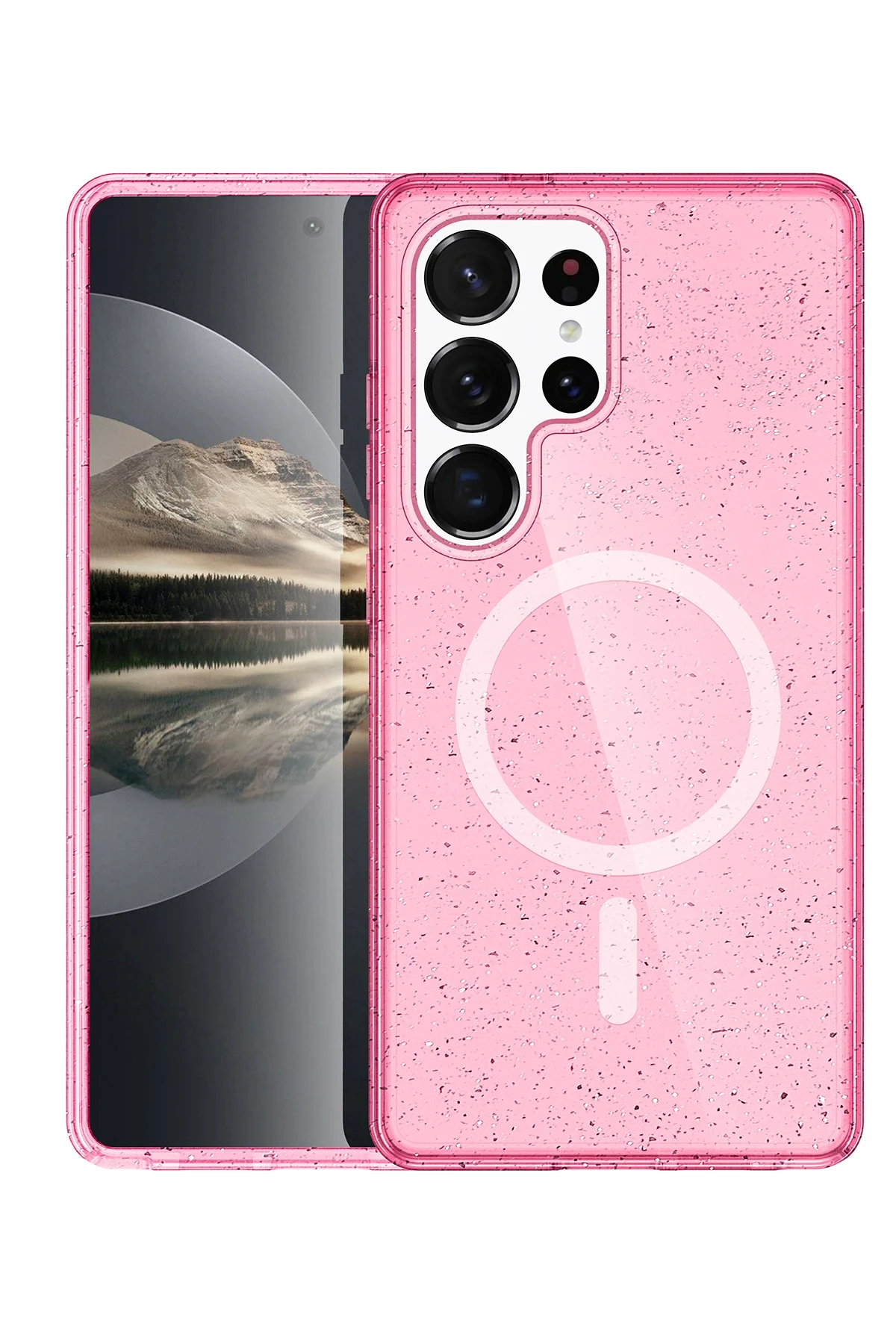 Joko Samsung Galaxy S25 Ultra Star Magsafe Kapak - Pembe