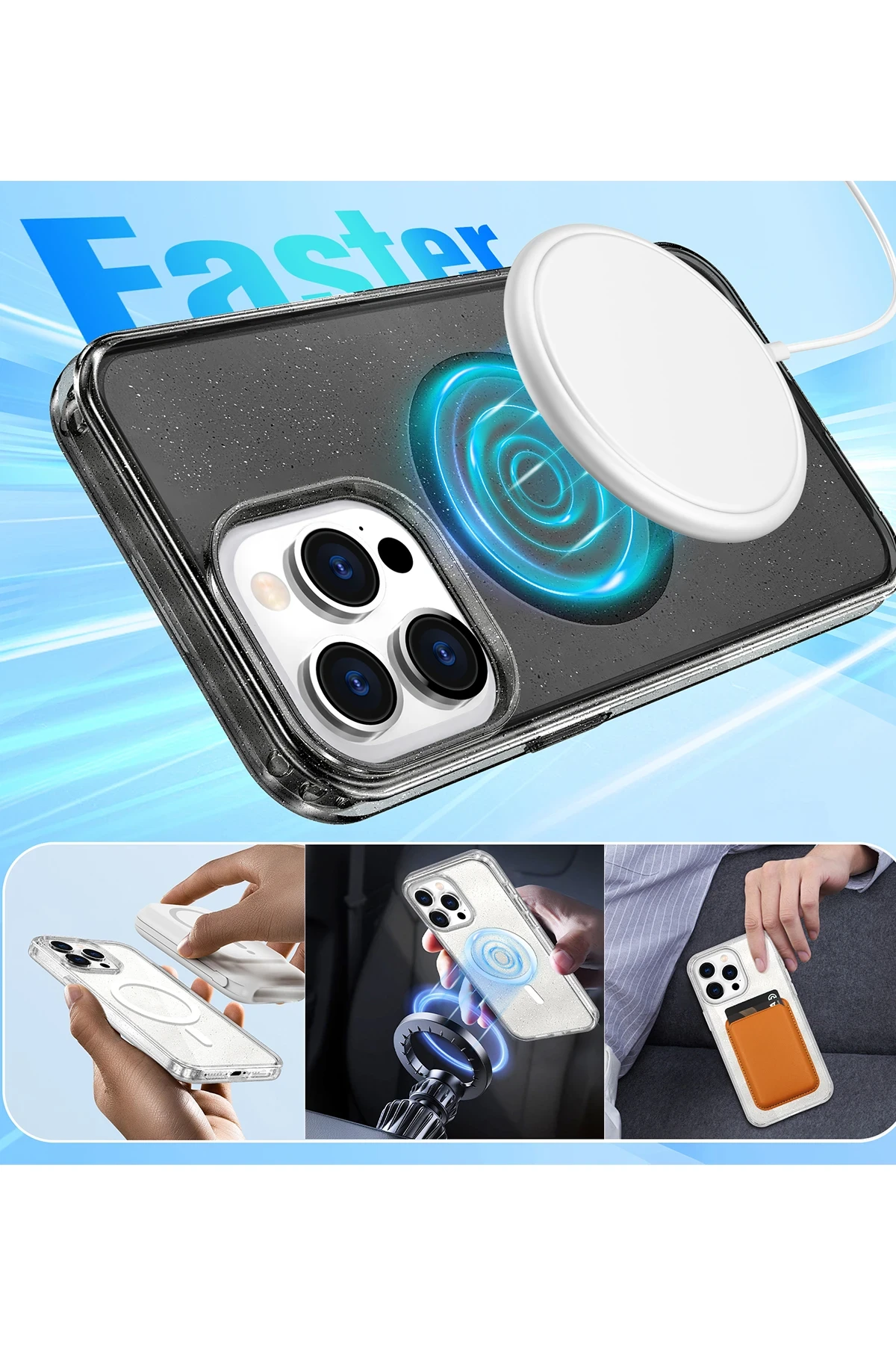 Joko Apple iPhone 11 Star Magsafe Kapak - Mor — görsel 2