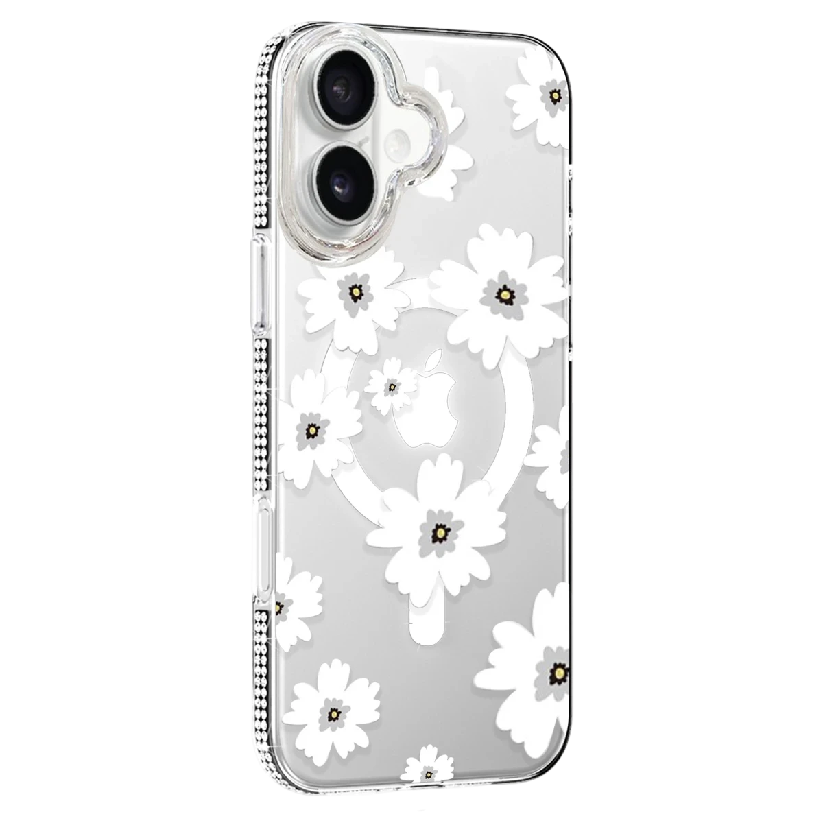 Joko Apple iPhone 16 Floral Magsafe Kapak - Beyaz — görsel 6