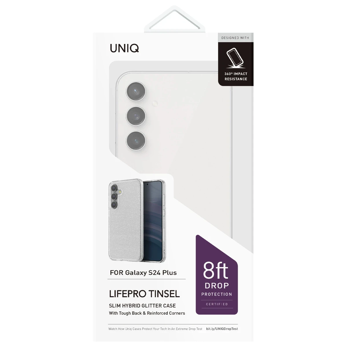 Uniq Samsung Galaxy S24 Plus LifePro Xtreme Kapak - Simli