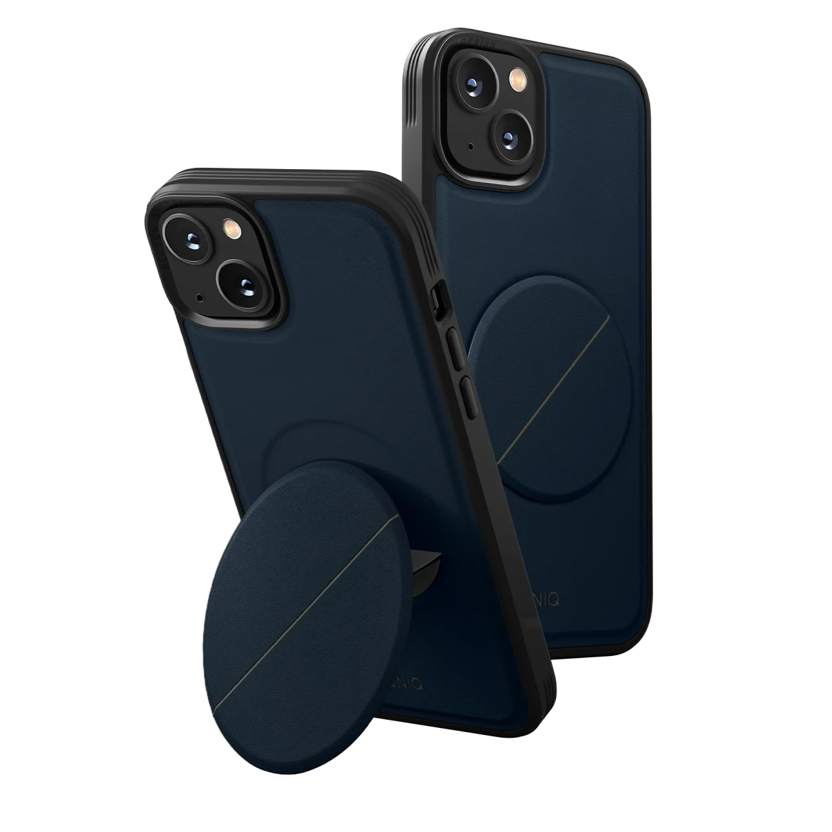 Uniq Apple iPhone 14 Plus Novo Standlı Kapak - Mavi
