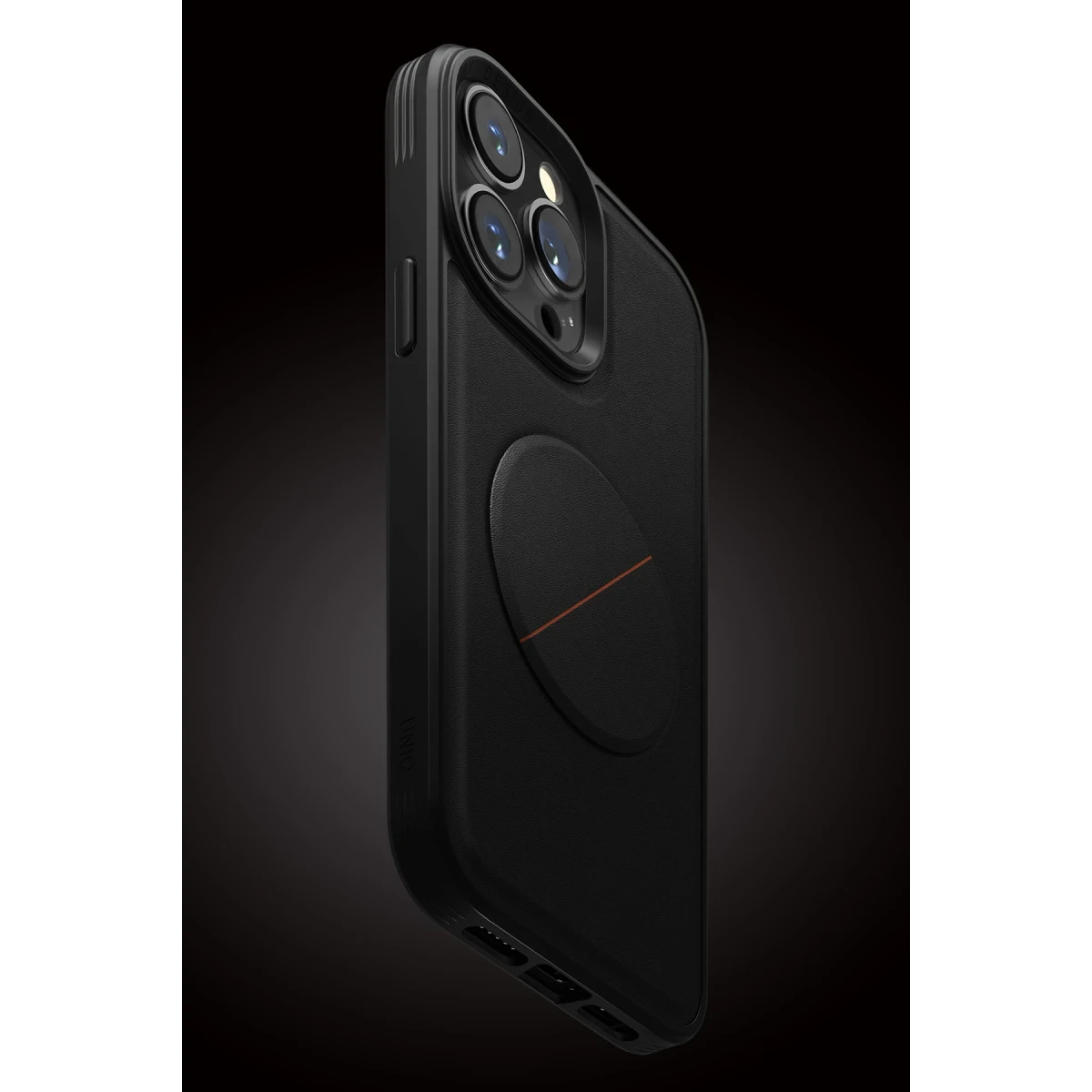 Uniq Apple iPhone 14 Plus Novo Standlı Kapak - Siyah