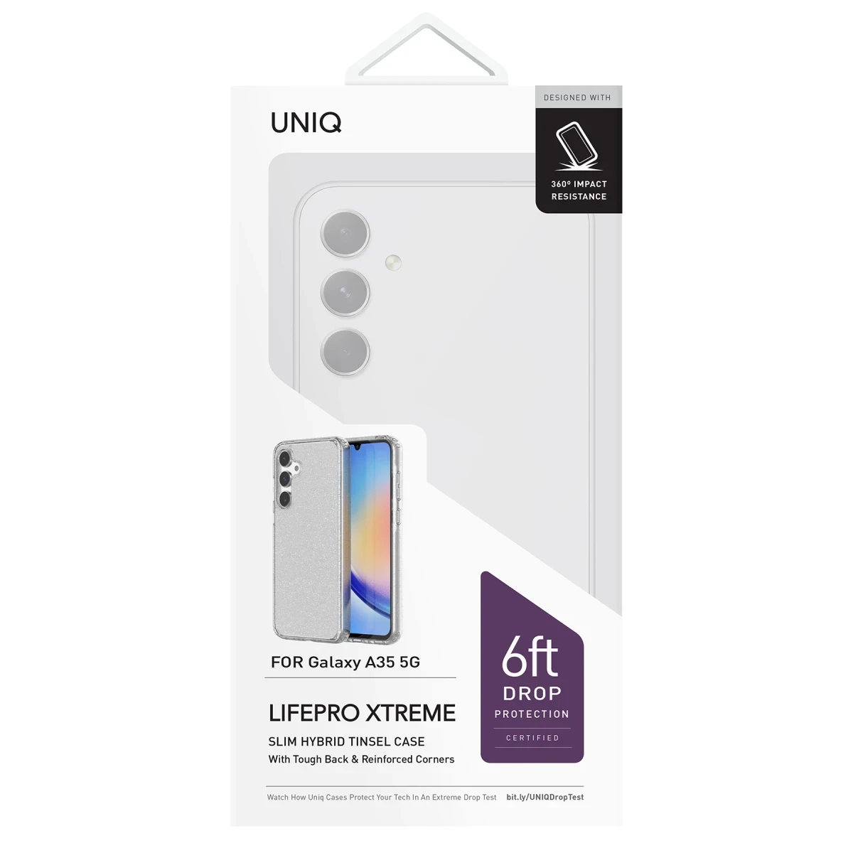 Uniq Samsung Galaxy A55 5G LifePro Xtreme Kapak - Simli