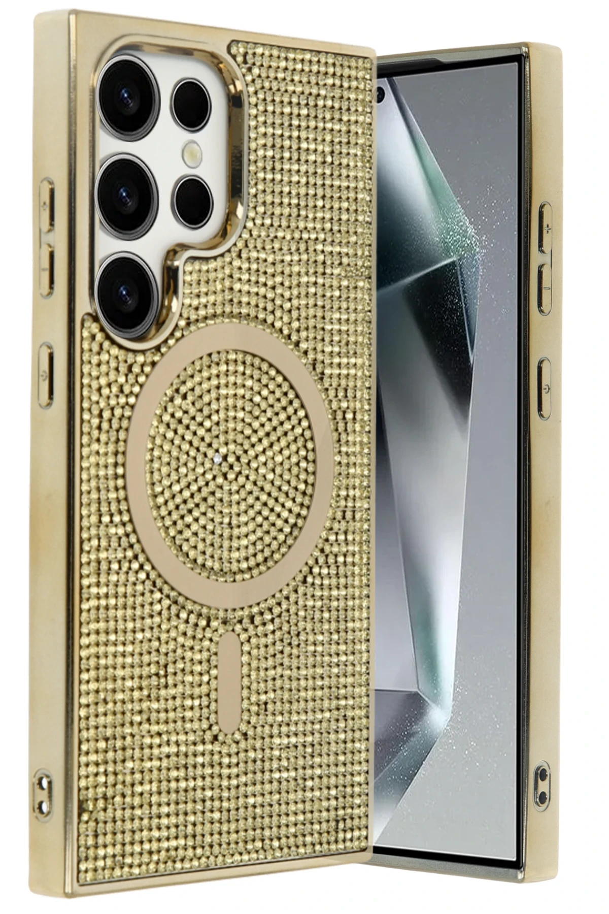 Joko Samsung Galaxy S23 Ultra Helen Magsafe Kapak - Gold