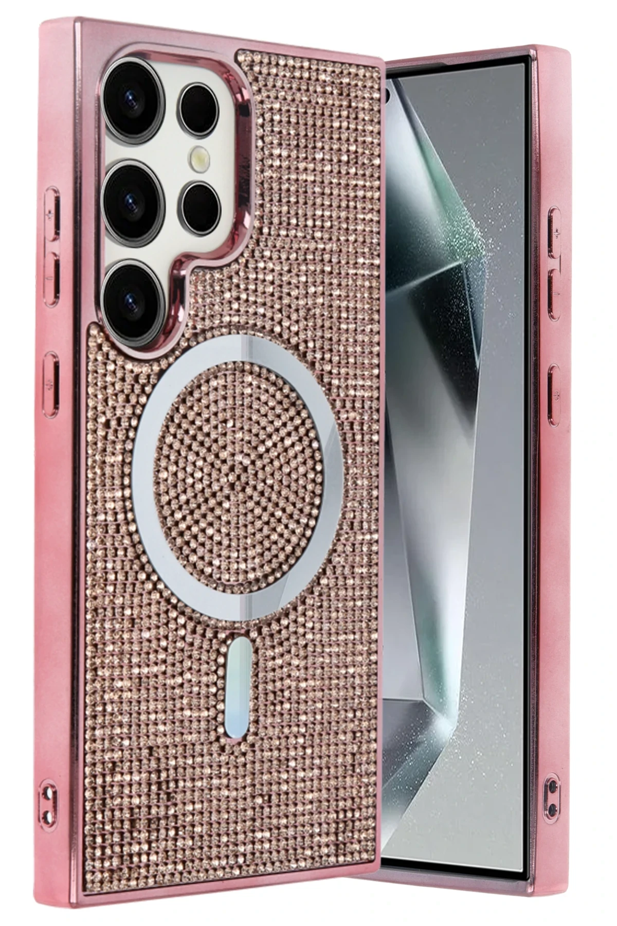 Joko Samsung Galaxy S23 Ultra Helen Magsafe Kapak - Pembe
