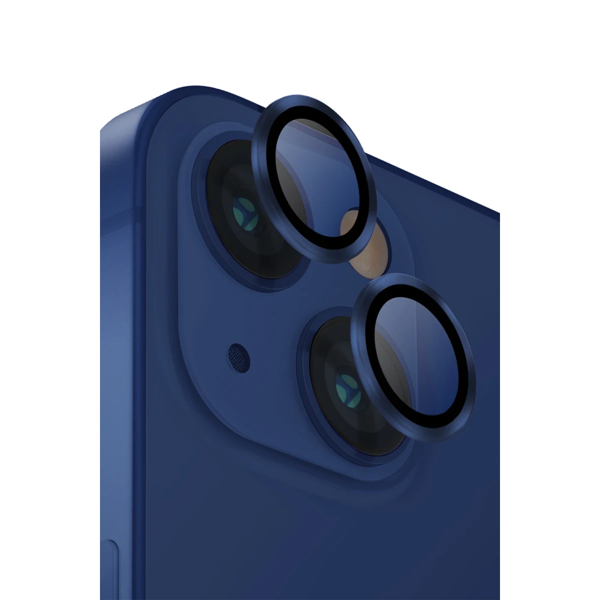 Uniq Apple iPhone 14 Optix Kamera Lens Koruyucu - Mavi