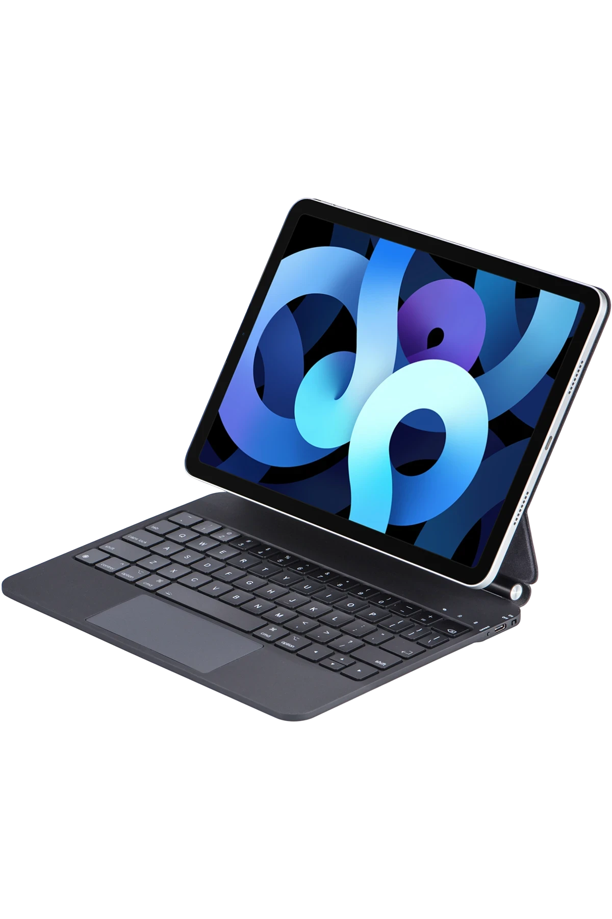 Newface Apple iPad Pro 11 (2024) Kılıf X7P Magic Manyetik Klavyeli Tablet Kılıfı - Siyah