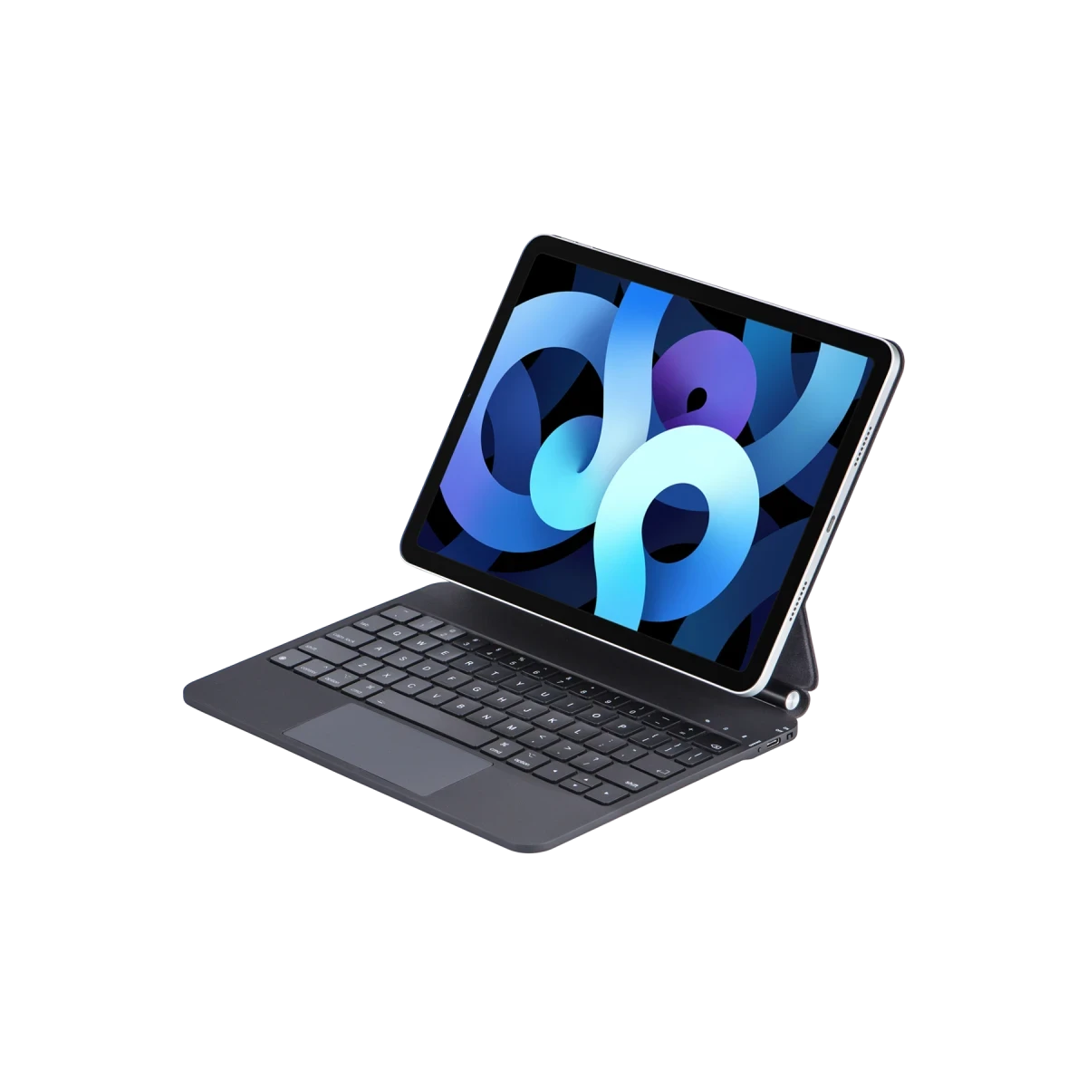 Newface Apple iPad Pro 11 (2024) Kılıf X7P Magic Manyetik Klavyeli Tablet Kılıfı - Siyah — görsel 10