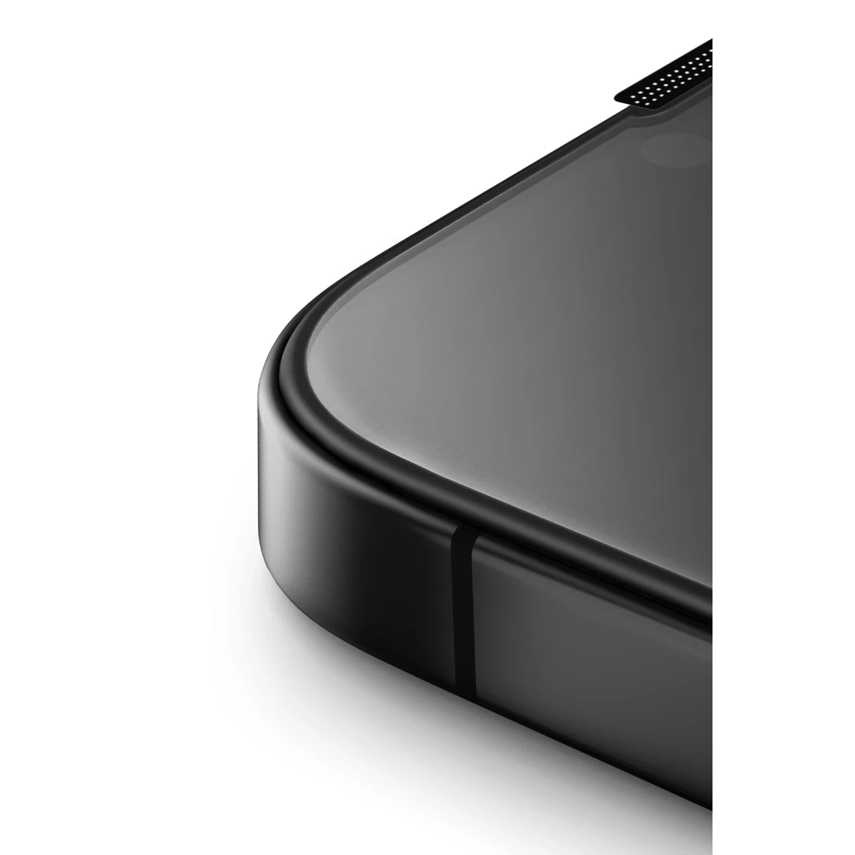 Uniq Apple iPhone 14 Plus Optix Hayalet Cam Ekran Koruyucu - Siyah